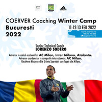 stire coerver coaching winter camp bucuresti 2022