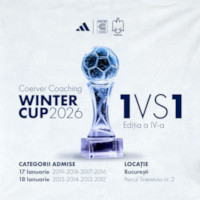 Coerver Winter Cup 2026 1vs1 editia a IV-a